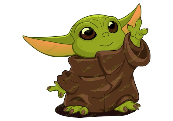 Layered Baby Yoda Svg Ideas - Layered SVG Cut File - Download Free