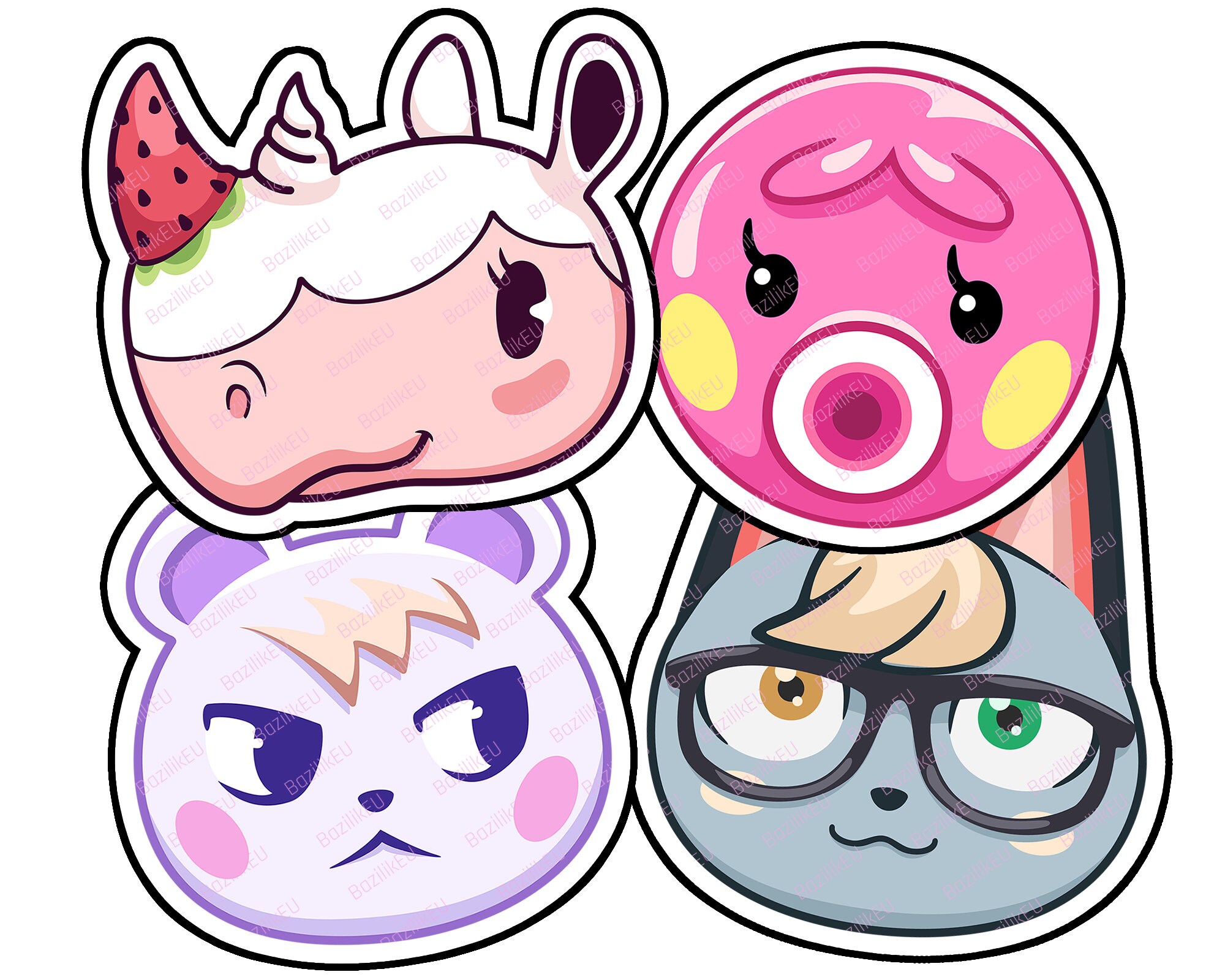 Download Animal Crossing Svg Bundle Merengue Marina Marshal Etsy