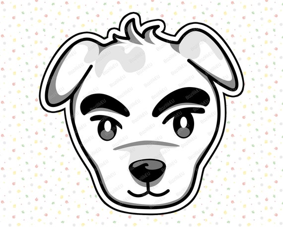 Download Animal Crossing Kk Slider Png Art Svg Files For Cricut Etsy