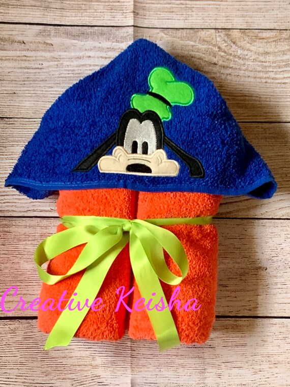 children's hooded bath towels