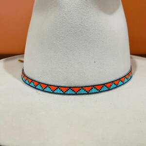 Beaded Hat Band, Custom Hat Band, Custom Beaded Hatband  display picture 1