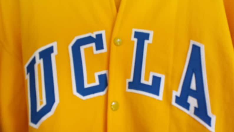 1980's Vintage UCLA Basketball Team Issued Warm Up Jacket ...