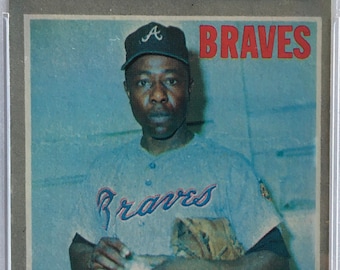 1970 TOPPS Hank Aaron Baseball Card PSA Graded