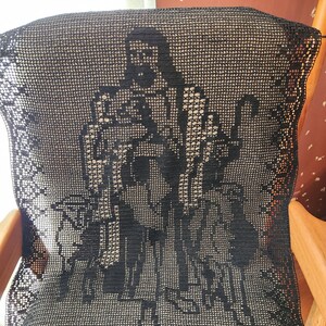 The Good Shepherd - Crochet Panel