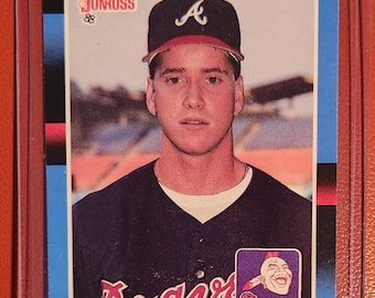 1987 Donruss #644 Tom Glavine Rookie Card