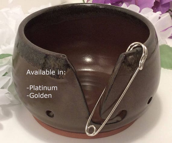 Large Nickel Plated Safety Pin: Shawl Pin or Stitch Holder