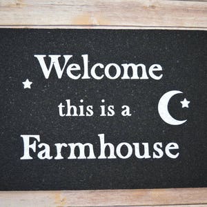 Recycled Rubber Farmhouse Mat