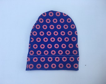 Baby Hat w/ Fishman Donut Pattern - All over print