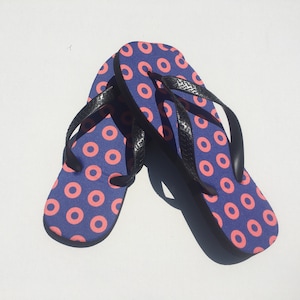 Flip Flops with Fishman Donuts