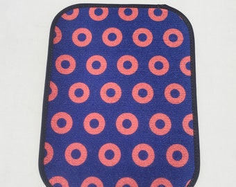 Car Mat - Rear Car Mat w/ Fishman Donut Pattern