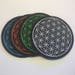 Flower of Life Sacred Geometry East Coasters - Dab Mat 