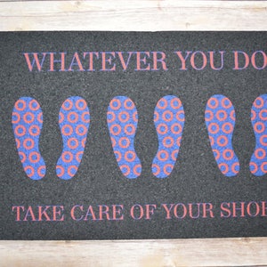 Phish Inspired Cavern Mat Whatever You Do Take Care of Your Shoes image 2