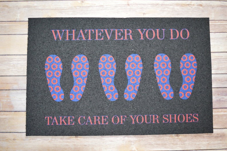 Phish Inspired Cavern Mat Whatever You Do Take Care of Your Shoes image 2