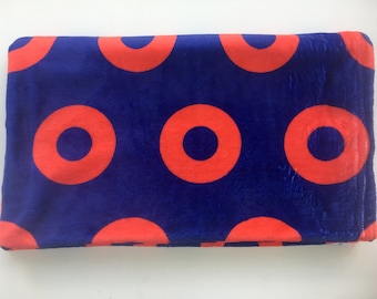 Fishman Donut Fleece Baby Blanket