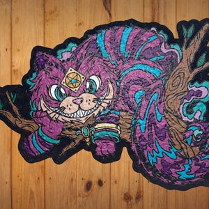 Cheshire Cat Dab Mat