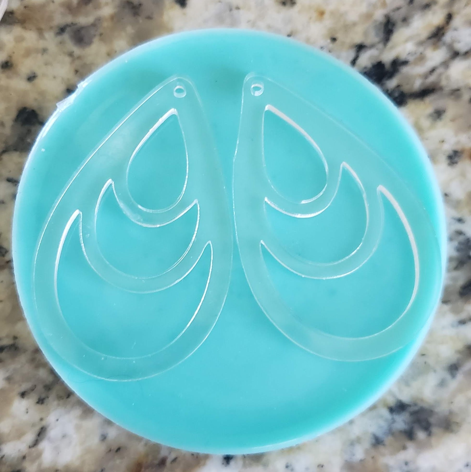 Earring Silicone Molds Custom Molds Multiple Options Etsy