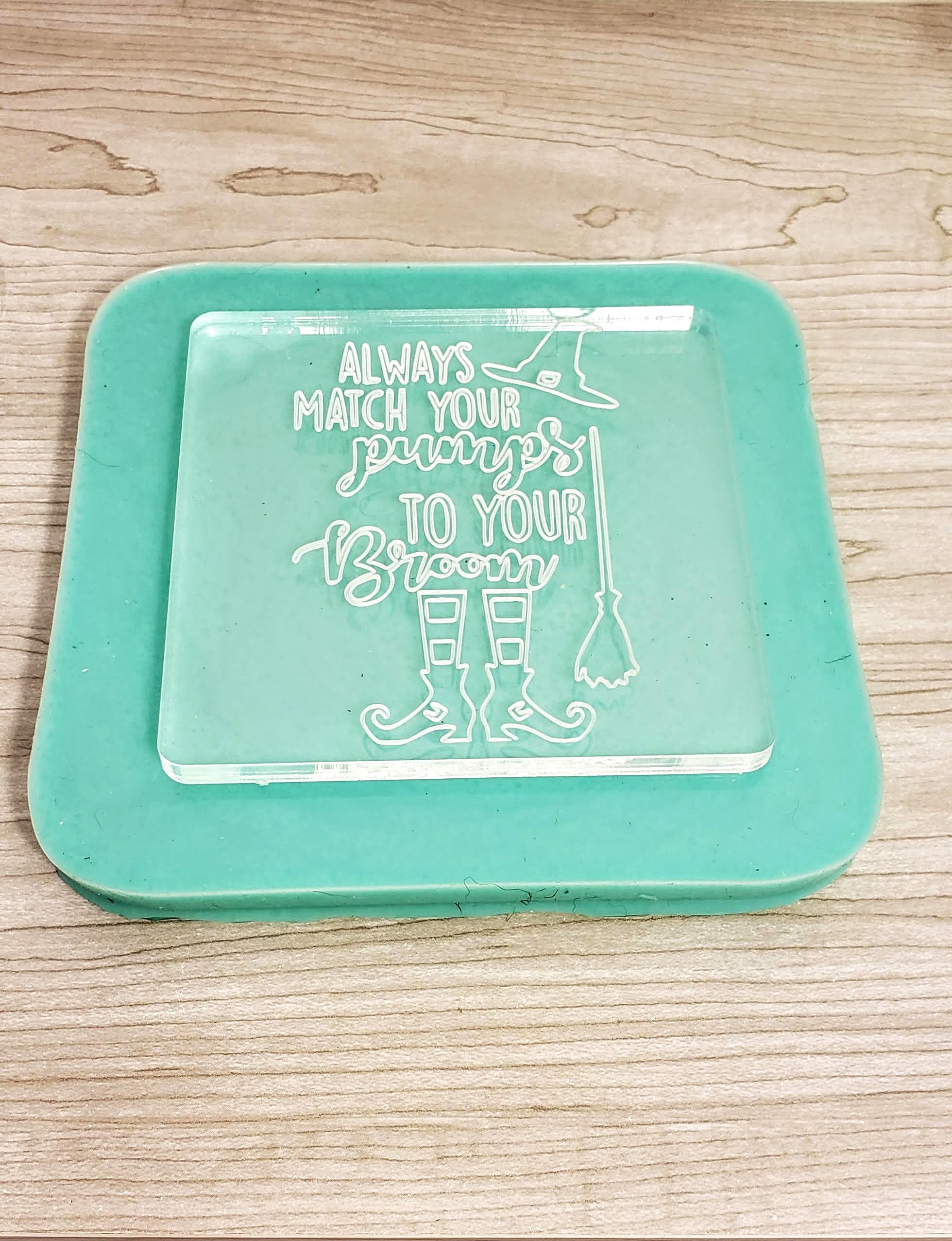 Halloween Coaster Mold Silicone Mold Custom Molds Match Your Etsy