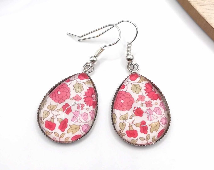 Liberty cabochon earrings