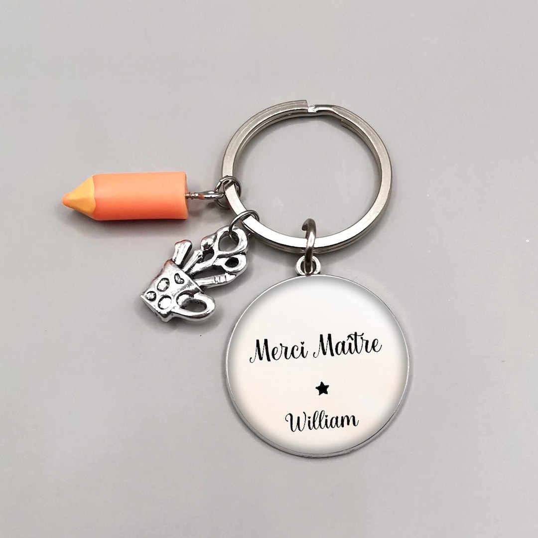 Master Key Ring thank You Teacher Master Gift Etsy