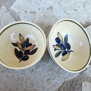 Ceramic handmade and free handpainted bowl sets