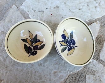 Ceramic handmade and free handpainted bowl sets
