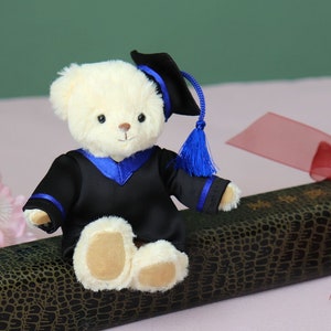 Osito de peluche de graduación con tubo para diploma - Osito de peluche personalizado, Clase 2025, Kawaii, Regalos para graduados