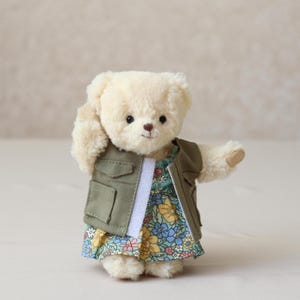 Clothes for Small Plush Toy - Soft toy doll clothing, Teddy bear clothing, Doll outfits, Stuffed Animal Outfit , Fits 3.5-5.5in Plushie