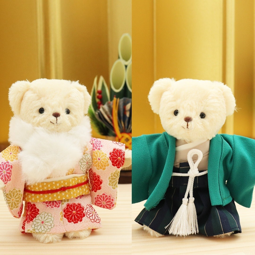 Kimono Outfits for Small Teddy Bear - Plush Toys Clothes, Japan