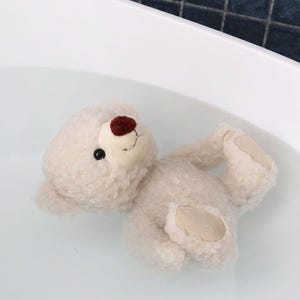 Floating Teddy Bear - Bath Toys, Have kids a happy bath time with cuddly plush toy, Kawaii Gift, Gift for kids