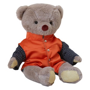 4 types de vêtements pour peluche Vêtements d'ours en peluche, Vêtements de poupée en peluche, Tenues de poupée, Tenue d'animal en peluche, Convient à une peluche de 13,7 à 17,7 pouces D