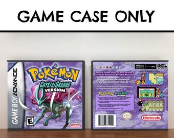 Pokemon Crystal Gba Etsy Pokemon Crystal Gba Etsy