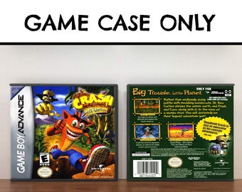 Crash Bandicoot: The Huge Adventure - (GBA) Gameboy Advance Collector's Game Case with Cover