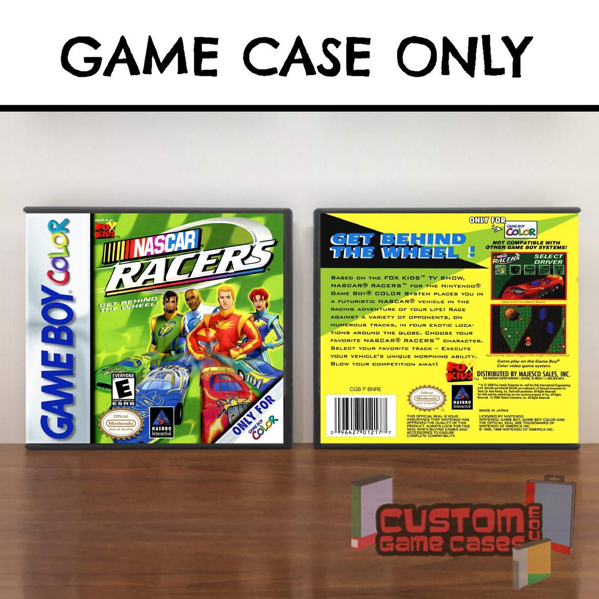 Nascar Racers Gbc Gameboy Color Collector S Game Case Etsy Israel