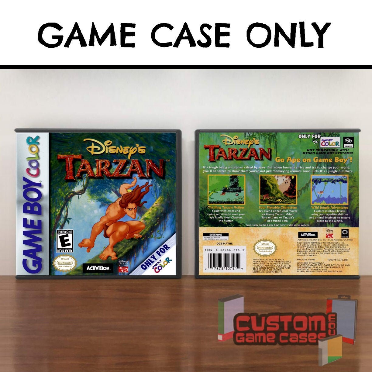 Disney's Tarzan GBC Gameboy Color Collector's Game - Etsy Norway