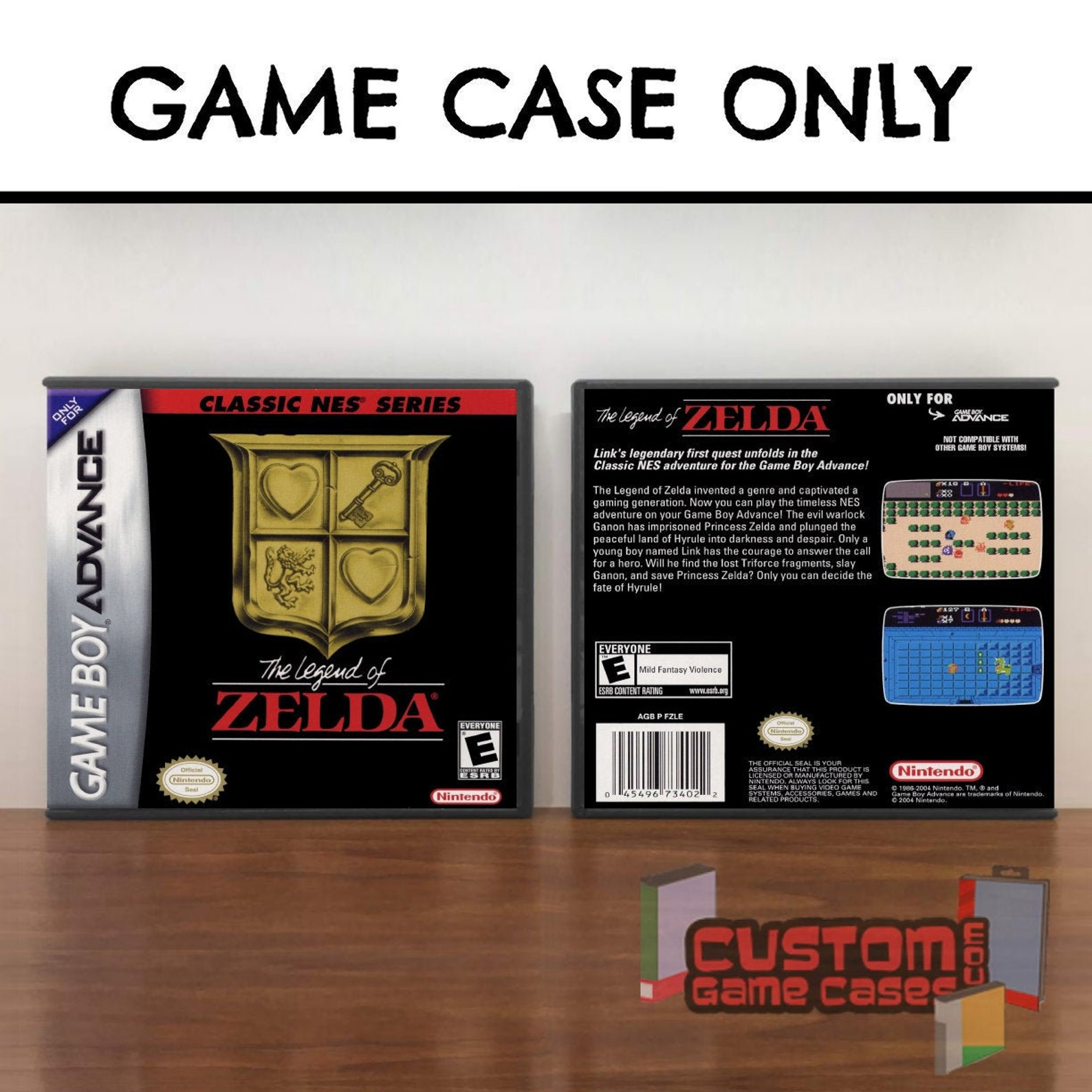 Classic NES Series: Legend of Zelda The GBA Gameboy | Etsy