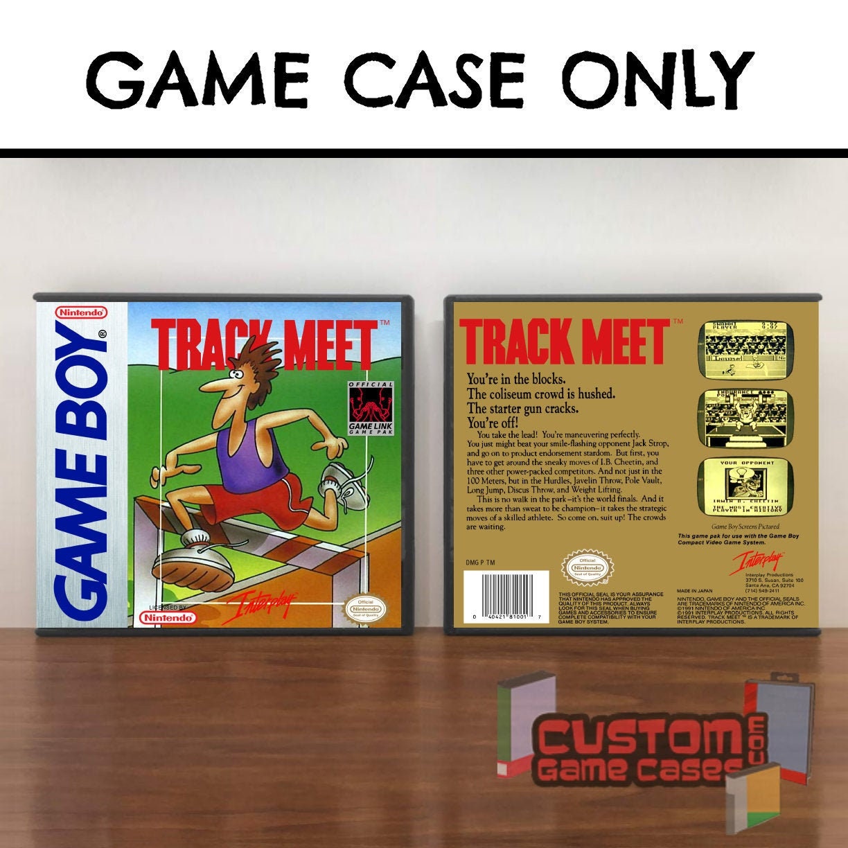 Track Meet GB Gameboy SammlerSpieltasche mit Hülle Etsy