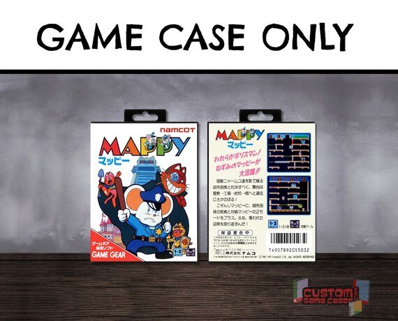 Mappy Jp Sgg Sega Game Gear Collector S Game Case Etsy Australia