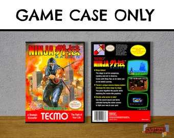 Ninja Gaiden – (NES) Nintendo Collector's Game Case with Cover