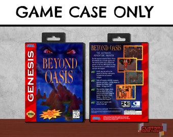 Beyond Oasis - (SG) Sega Genesis Collector's Game Case with Cover