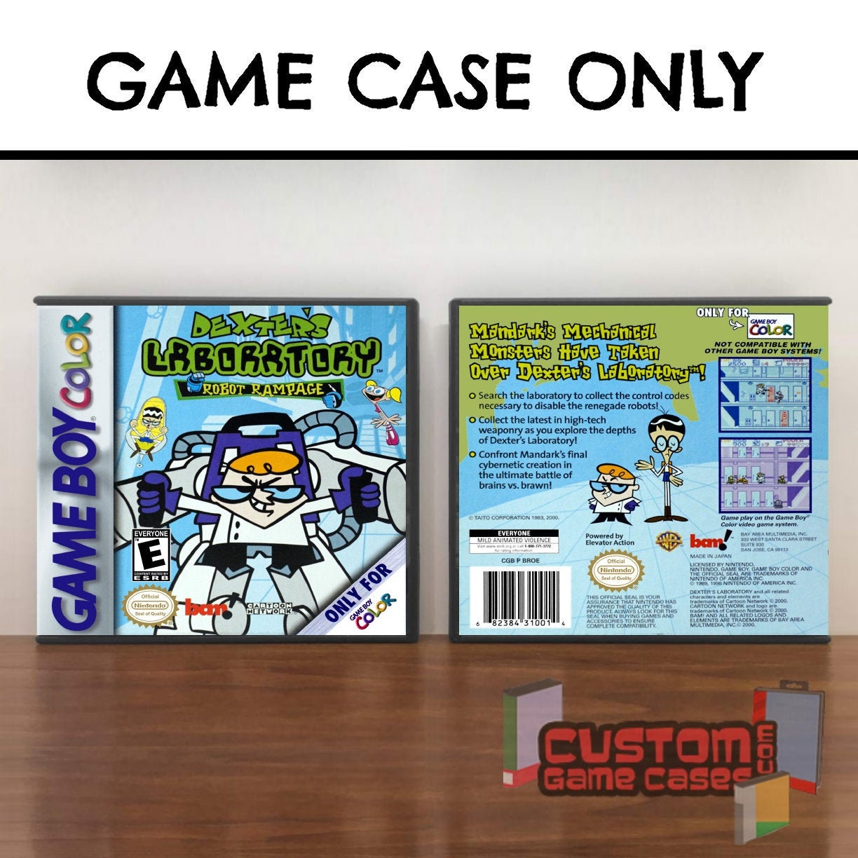 Dexter's Laboratory: Robot Rampage GBC Gameboy Color | Etsy