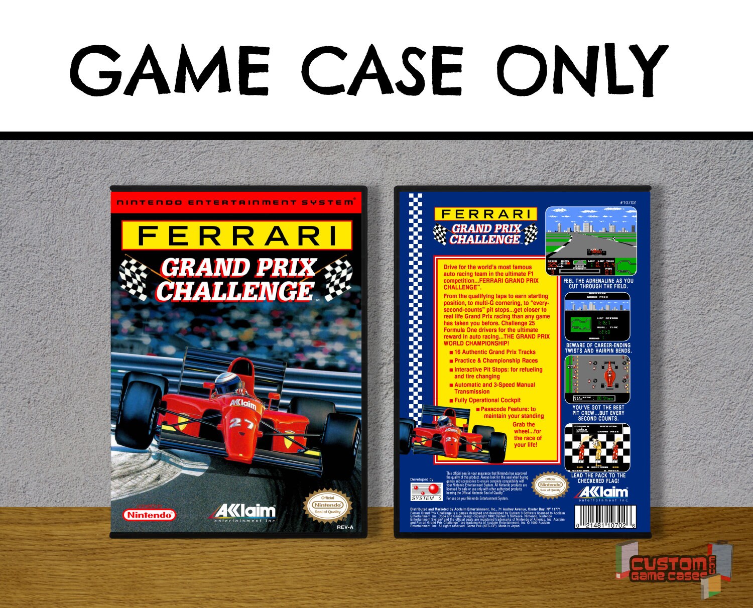 Ferrari Grand Prix Challenge NES Nintendo Collector es - Etsy.de