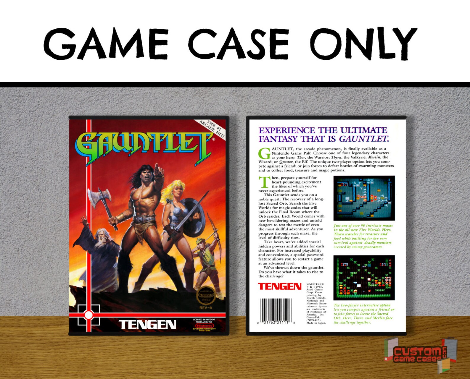 Gauntlet Licensed Tengen NES Nintendo Collector's Etsy