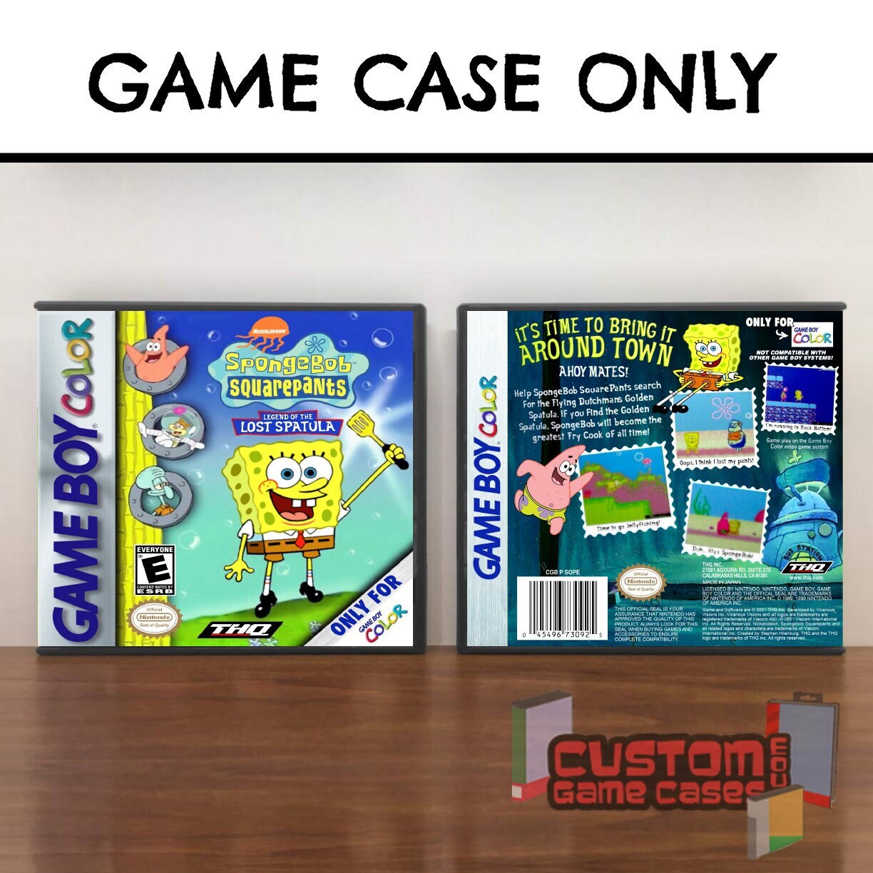 Spongebob Squarepants: the Legend of the Lost Spatula GBC - Etsy New Zealand