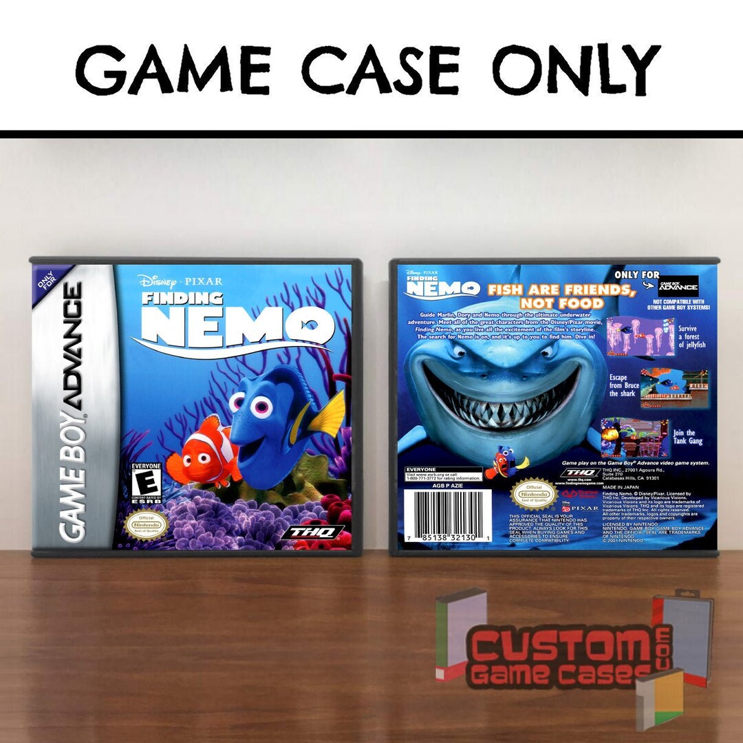 Finding Nemo GBA Gameboy Advance Collector's Game Case - Etsy Israel