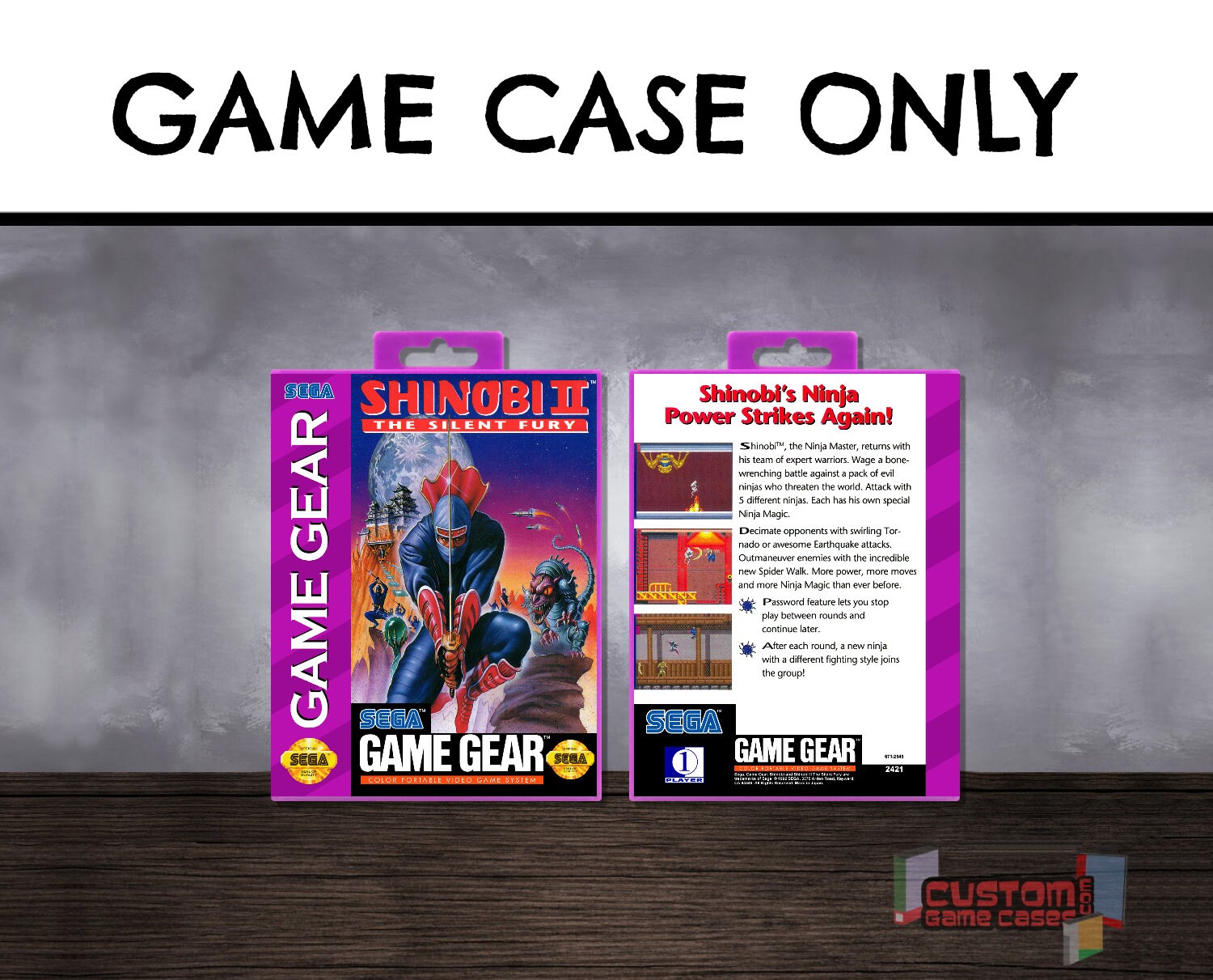 Shinobi Sgg Sega Game Gear Collector S Game Case Etsy Shinobi Sgg Sega Game Gear Collector S Game Case Etsy
