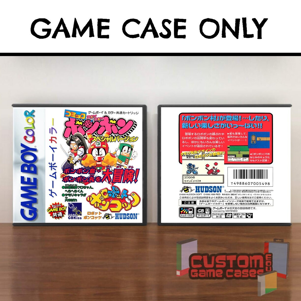 Robopon Bom Bom Special Version Jp Gbc Gameboy Color Etsy