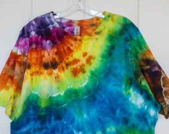 Unisex TShirt - 2XL Tie Dye Shirt - Plus Size - Tye Dye Shop - Hippie Gift - Hand Dyed Clothing - Mens Clothes - Womens Clothes - Festivals