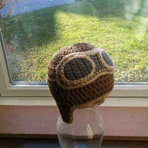 Crochet Pilot Hat