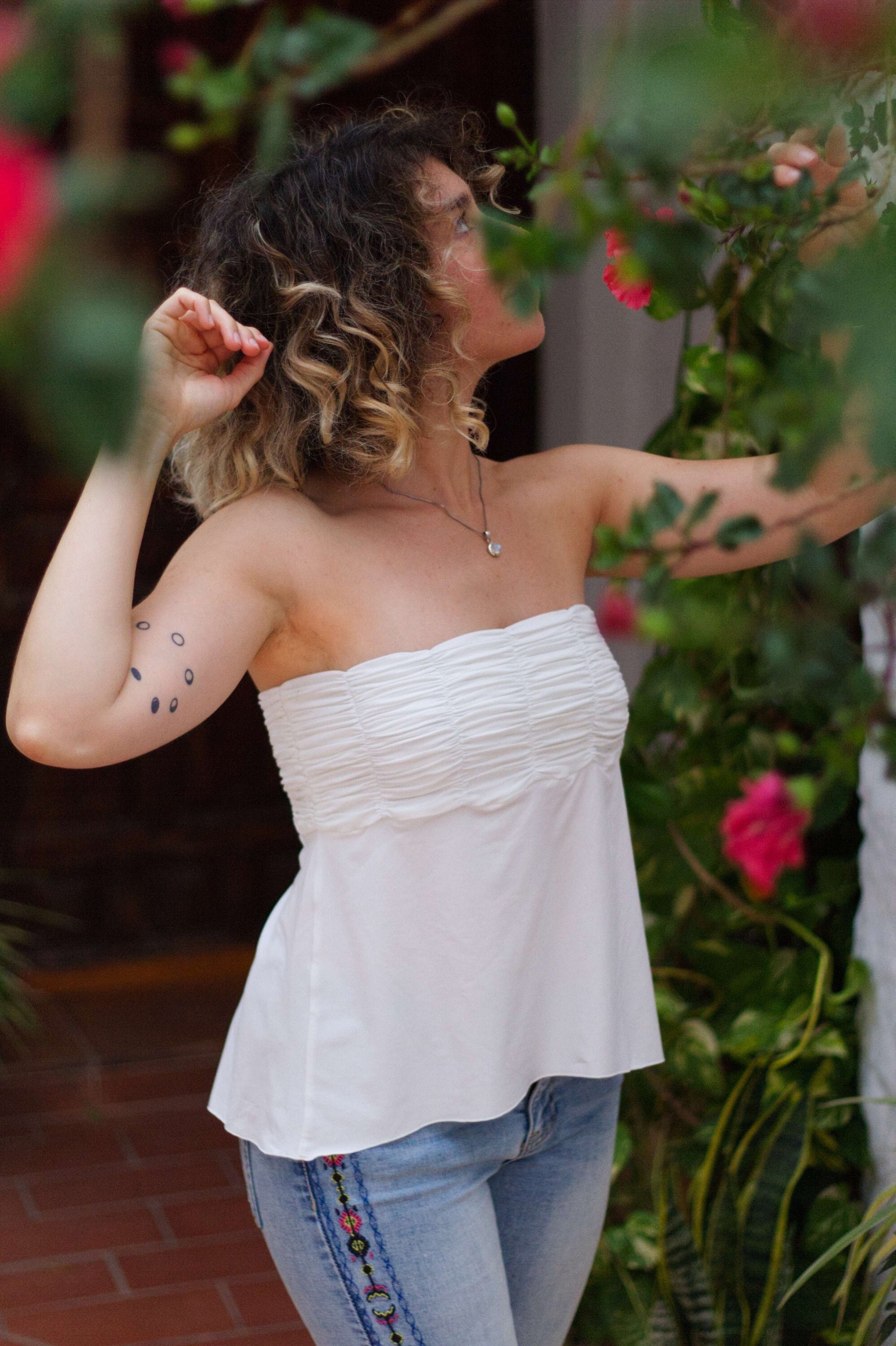 Petal Top - off White - Etsy