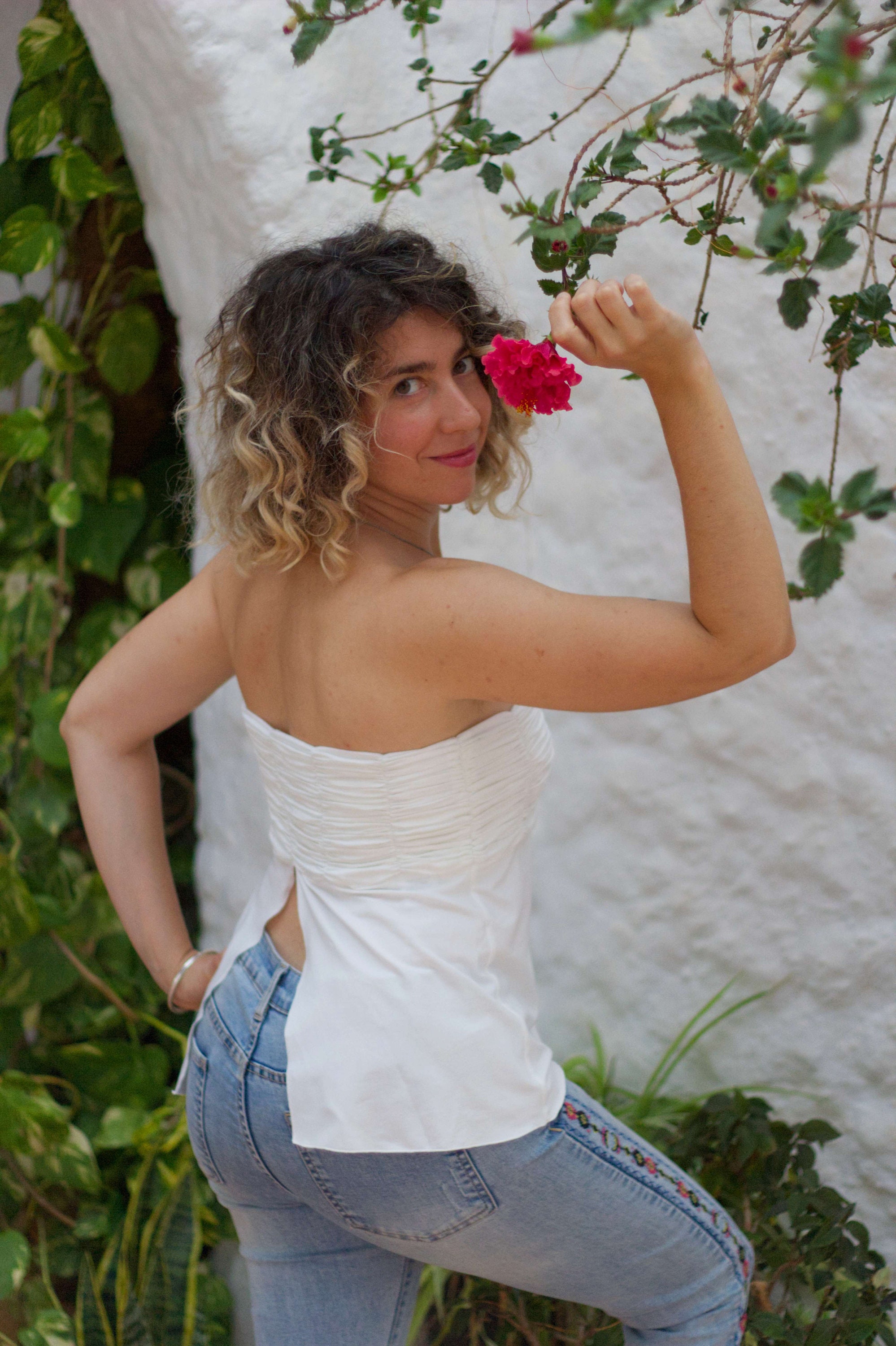 Petal Top - off White - Etsy